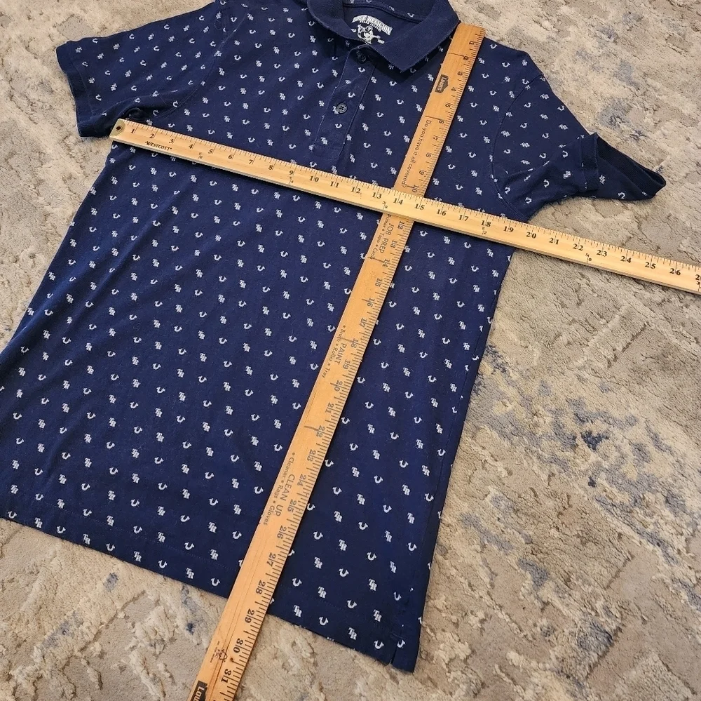 True Religion monogram polo